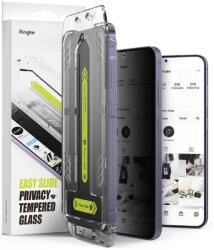 Ringke Folie de protectie Ecran Privacy Ringke Easy Slide pentru Samsung Galaxy S24+ S926, Sticla Securizata, Full Glue, Set 2 bucati