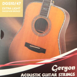 Geryon DGS 10/47 akusztikus gitárhúr készlet Extra light