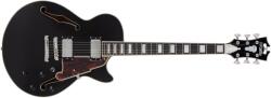 D´Angelico Premier SS Single Cutaway Stop-Bar Tailpie CE Black Flake