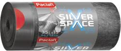 Paclan Silver Space zárószalagos szemeteszsák 35l (*15zsák) 53cm*60cm