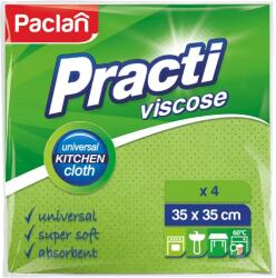 Paclan Practi Viscose univerzális törlőkendő 4 db 35cm*35cm - shoperia