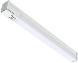 Avide LED Tükörvilágító Lámpa Hálózati Csatlakozó Aljzattal Szögletes Fehér Alu 665mm NW 4000K 15W IP44 (ALML-IP44AC-15W)