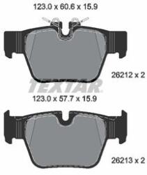 TEXTAR set placute frana, frana disc TEXTAR 2621201 (2621201)