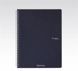Fedrigoni Ecoqua A4 70lapos sötétkék vonalas spirálfüzet (19290204) (19290204)