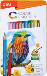 Deli Color Emotion 12db-os színes ceruza készlet (DEC00205) (DEC00205)