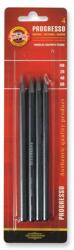 KOH-I-NOOR Progresso 6B, 4B, 2B, HB, 4db-os grafitceruza (7130030011) (7130030011)