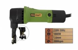 Procraft Elektromos lemezvágó olló, PROCRAFT SM1.6-1000
