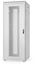ASSMANN Rack Unique 19" 42U 2053x800x800mm dupla első és szimpla hátsó perforált ajtós szürke álló rack szekrény (DN-31117) - officedepot