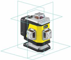 Lézeres szintező kék keresztsugárral, 4 x 360°, CL4B Bluetooth-al (CL4B)