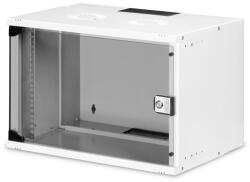 ASSMANN SOHO PRO 19" 7U 370x540x400mm üvegajtós szürke fali rack szekrény (DN-49202) - officedepot