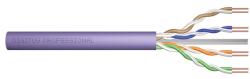 ASSMANN DK-1615-VH-5 Cat. 6 U/UTP CCA 250MHz Eca LSZH 500m dob lila fali kábel (DK-1615-VH-5) - officedepot