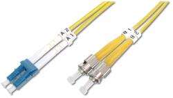 ASSMANN DK-2931-05 Duplex 2xLC + 2xST monomódusú OS2 9/125 LSOH 5m optikai patch kábel (DK-2931-05) - officedepot