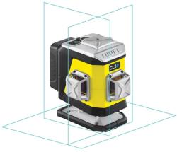 Nivel System Lézeres szintező kék keresztsugárral, 3 x 360°, CL3B Bluetooth-al