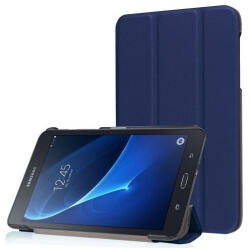 Samsung Tab A 7.0 SM-T280 / T285, mappa tok, Trifold, sötétkék - mobilkozpont
