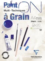 Clairefontaine Pain'On À Grain Glued Pad Vázlatfüzet 20 A4 250 g (975049C)
