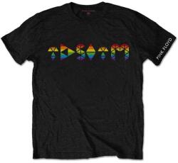 Pink Floyd Dark Side Prism Initials Black L Ing (PFTEE120MB03)