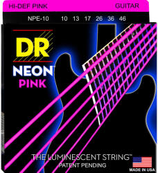 DR Strings NPE-10 Neon Elektromos gitárhúrok (NPE-10)
