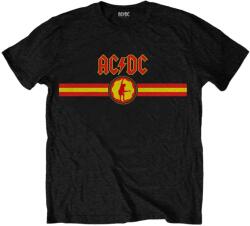 AC/DC Logo & Stripe Black XL Ing (ACDCTS79MB04)