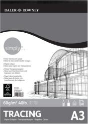 Daler-Rowney Simply Tracing Paper Simply Vázlatfüzet A3 60 g (435935300)
