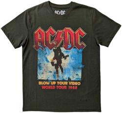 AC/DC Blow Up Your Video / World Tour 1988 Green M Ing (ACDCTS42MGR02)