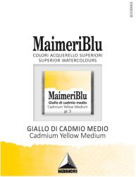 Maimeri Blu Akvarell festék Cadmium Yellow Medium 083 1, 5 ml 1 db (M1607083)