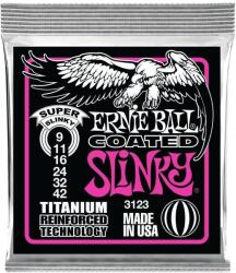 Ernie Ball 3123 Coated Slinky Elektromos gitárhúrok (P03123)