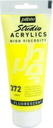 Pébéo 69.2064 Akril festék 372 Fluorescent Yellow 100 ml 1 db (69.2064)