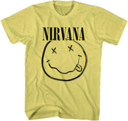 Nirvana Ing Inverse Happy Face Unisex Yellow XL (NIRVTS13MY04)