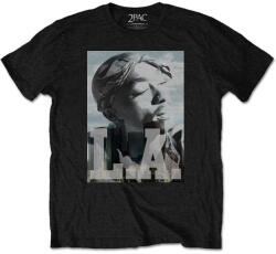 2Pac Ing LA Skyline Unisex Black XL (2PACTS07MB04)