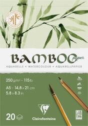 Clairefontaine Bamboo Glued Pad On 1 Side Vázlatfüzet 20 A5 250 g (975918C)