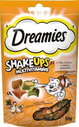 Dreamies ShakeUps Multivitamins 55g csirke, kacsa és macskamenta csemege macskáknak