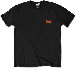 AC/DC Logo (Back Print) Black L Ing (ACDCBPTSP02MB03)