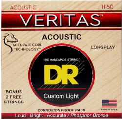DR Strings VTA-11 Veritas Akusztikus gitárhúrok (<![CDATA[VTA-11]]>)