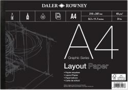 Daler-Rowney Graphic Series Layout Paper Grafika Vázlatfüzet A4 45 g (403030400)