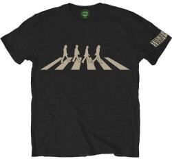 The Beatles Ing Abbey Road Silhouette Unisex Black L (BEATHBTEE05MB03)