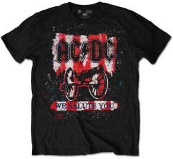 AC/DC We Salute You Bold Rövid ujjú póló Black 2XL (GDAACDCTS03MB05)