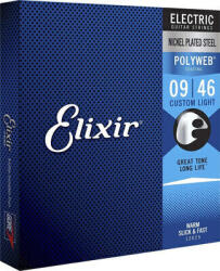 Elixir 12025 Polyweb 9-46 Elektromos gitárhúrok (12025)