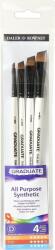 Daler-Rowney Graduate Multi-Technique Brush Synthetic Ecsetkészlet 4 db (212540006)