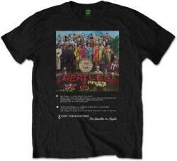 The Beatles Ing Sgt Pepper 8 Track Unisex Black S (BEATTEE300MB01)