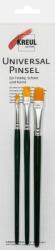Kreul Universal Basic Synthetics Lapos ecsetkészlet 3 db (723019)