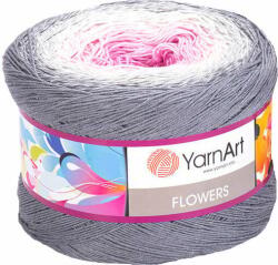 YARNART Flowers 293 Pink Grey Kötőfonal (Flowers 293)
