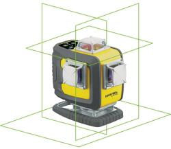 Lézeres szintező zöld keresztsugárral, 4 x 360°, CL4D-G Bluetooth-al (CL4D-G)