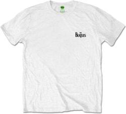 The Beatles Ing Drop T Logo Unisex White 2XL (BEATBPTEEP10MW05)