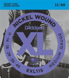 D'Addario EXL115 Elektromos gitárhúrok (EXL115)