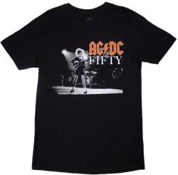 AC/DC Ing On Stage Fifty Unisex Black S (ACDCTS112MB01)