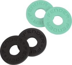 Fender Strap Blocks 4 PK 2 Hevederzár Black/Surf Green (0990819020)