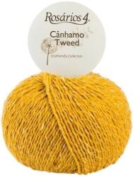 Rosários 4 Cânhamo Tweed 07 Yellow Kötőfonal (7084400701)