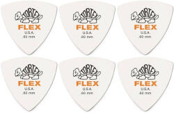Dunlop 456R 0.60 Tortex Flex Triangle Pengető (456R60-6PACK-SET)