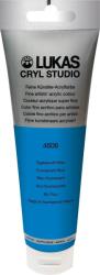 LUKAS Cryl Studio Plastic Tube Akril festék Fluorescent Blue 125 ml 1 db (746060012)