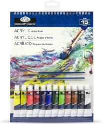 Royal & Langnickel Starter Kit Akril festékek készlete 12 x 12 ml 15 db (RD505)